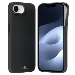 Mercury Soft Iphone 16E Case Black/Black
