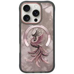 Case Nimmy Magnetic Fantasy Animal MagSafe for iPhone 16 Pro rose gold