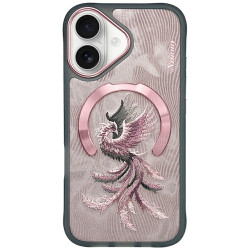 Case Nimmy Magnetic Fantasy Animal MagSafe for iPhone 16 rose gold
