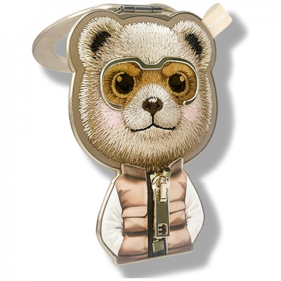 Magnetic pendant Nimmy Cool&amp;Cute 2.0 Bear brown