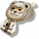 Magnetic pendant Nimmy Cool&amp;Cute 2.0 Bear brown