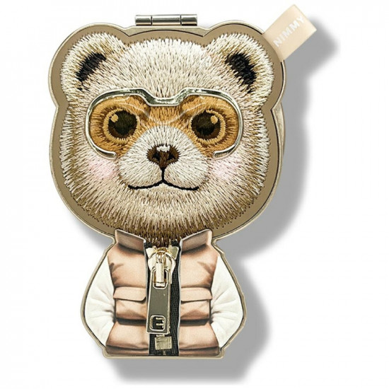Magnetic pendant Nimmy Cool&amp;Cute 2.0 Bear brown