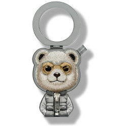 Magnetic pendant Nimmy Cool&amp;Cute 2.0 Bear gray