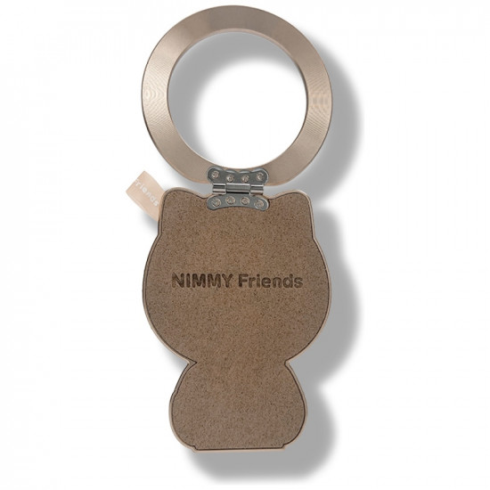 Magnetic pendant Nimmy Cool&amp;Cute 2.0 Cat brown