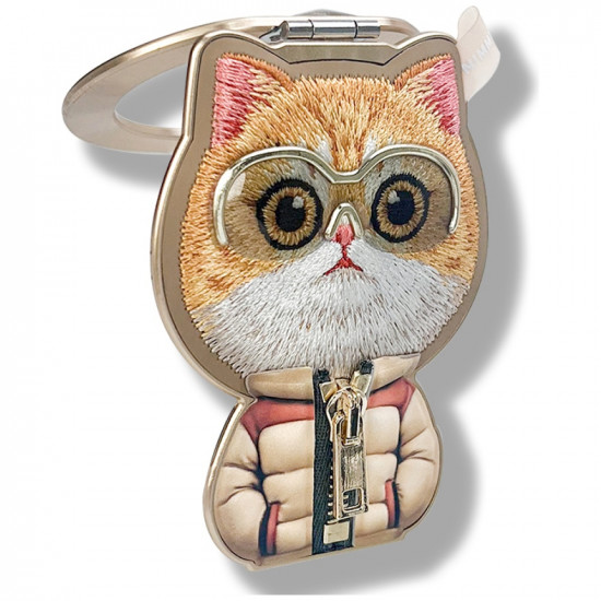 Magnetic pendant Nimmy Cool&amp;Cute 2.0 Cat brown