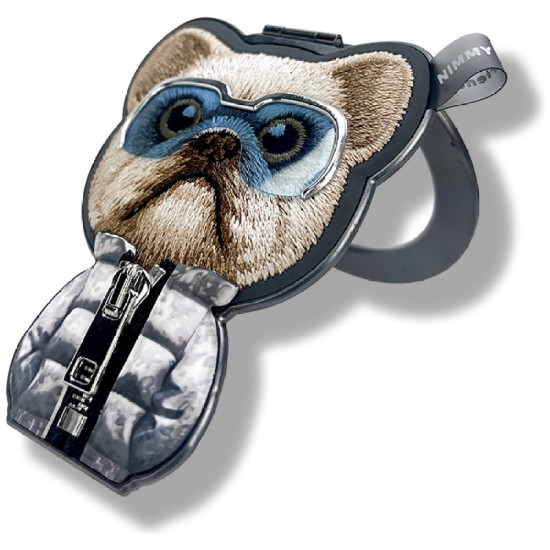 Magnetic pendant Nimmy Cool&amp;Cute 2.0 Dog black