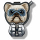 Magnetic pendant Nimmy Cool&amp;Cute 2.0 Dog black