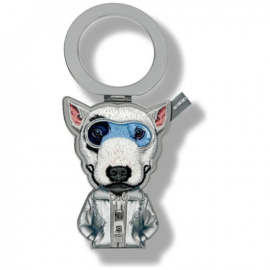 Magnetic pendant Nimmy Cool&amp;Cute 2.0 Dog gray