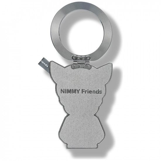 Magnetic pendant Nimmy Cool&amp;Cute 2.0 Dog gray