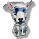 Magnetic pendant Nimmy Cool&amp;Cute 2.0 Dog gray