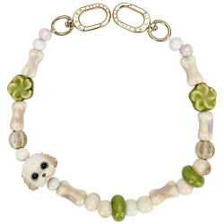 Bag charm handstrap Nimmy New Big Eye Cute Pets 2.0 brown Bag charm handstrap Nimmy New Big Eye Cute Pets 2.0 brown