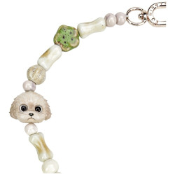 Bag charm handstrap Nimmy New Big Eye Cute Pets 2.0 brown Bag charm handstrap Nimmy New Big Eye Cute Pets 2.0 brown