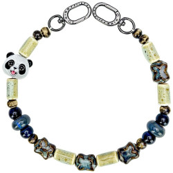 Bag charm handstrap Nimmy New Big Eye Cute Pets 2.0 black Bag charm handstrap Nimmy New Big Eye Cute Pets 2.0 black