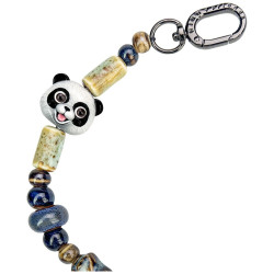 Bag charm handstrap Nimmy New Big Eye Cute Pets 2.0 black Bag charm handstrap Nimmy New Big Eye Cute Pets 2.0 black