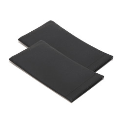 Techsuit  (2 pack) Glasses Case (ETS2)  Slim Design, 180 x 90mm  Black Techsuit  (2 pack) Glasses Case (ETS2)  Slim Design, 180 x 90mm  Black