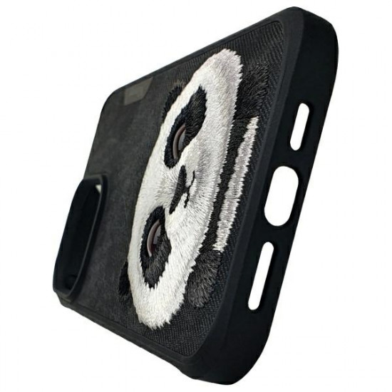 Nimmy Case iPhone 15 Pro Max 6.7" black Big Eyed Pet 2.0 Panda Nimmy Case iPhone 15 Pro Max 6.7" black Big Eyed Pet 2.0 Panda