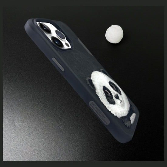 Nimmy Case iPhone 15 Pro Max 6.7" black Big Eyed Pet 2.0 Panda Nimmy Case iPhone 15 Pro Max 6.7" black Big Eyed Pet 2.0 Panda