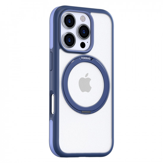 Torras  Ostand R Fusion MagSafe Series  iPhone 16 Pro  Navy Blue