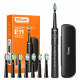 Bitvae Electric Toothbrush (E11) Ultrasonic, 8 Heads, Travel Case, White/Clean/Sensitive/Polish/Massage Modes Black Bitvae Electric Toothbrush (E11) Ultrasonic, 8 Heads, Travel Case, White/Clean/Sensitive/Polish/Massage Modes Black