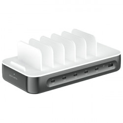 4smarts Team 100W Charging Station with Cable Set Space Gray 4smarts Team 100W Charging Station with Cable Set Space Gray