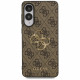 Case Guess Big 4G Logo Classic Logo for Samsung Galaxy S25 Edge brown