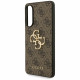 Case Guess Big 4G Logo Classic Logo for Samsung Galaxy S25 Edge brown