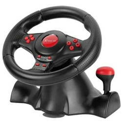 Driving racing wheel XTRIKE ME GP-903 black