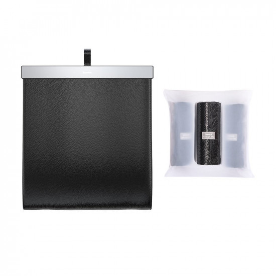 Baseus Large Garbage Bag for Back Seat of Cars black (CRLJD-A01) Baseus Large Garbage Bag for Back Seat of Cars black (CRLJD-A01)