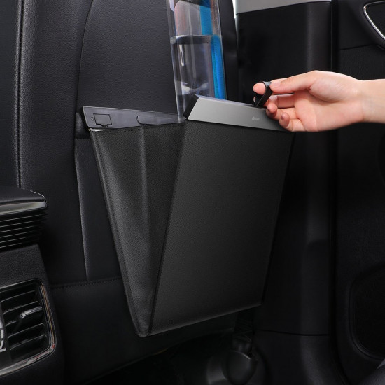 Baseus Large Garbage Bag for Back Seat of Cars black (CRLJD-A01) Baseus Large Garbage Bag for Back Seat of Cars black (CRLJD-A01)