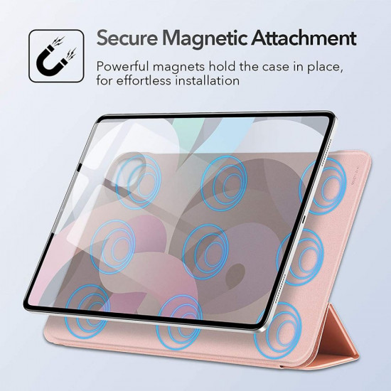 ESR REBOUND MAGNETIC IPAD AIR 4 2020 ROSE GOLD