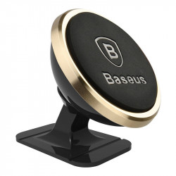 Baseus 360-degree Rotation Magnetic Car Mount Holder (gold) Baseus 360-degree Rotation Magnetic Car Mount Holder (gold)