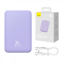 Baseus Magnetic Mini Powerbank 20000mAh 20W (purple)