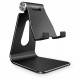 Techsuit  Desk Holder (Z4a)  Folding Feature, for Phone, Tablet, max 8@quot@  Black