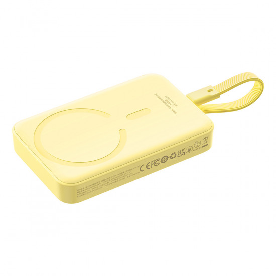 Baseus Magnetic Mini Power Bank 10000mAh 30W USB-C with MagSafe wireless charging + built-in USB-C cable