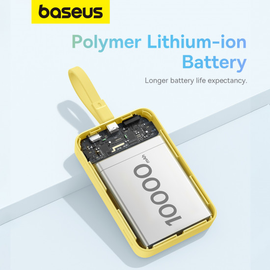 Baseus Magnetic Mini Power Bank 10000mAh 30W USB-C with MagSafe wireless charging + built-in USB-C cable
