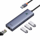 Baseus  Docking Station UltraJoy Series (B0005280A813 01)  USB to 3 x USB 3.0, RJ45  Space Grey