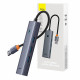Baseus  Docking Station UltraJoy Series (B0005280A813 01)  USB to 3 x USB 3.0, RJ45  Space Grey