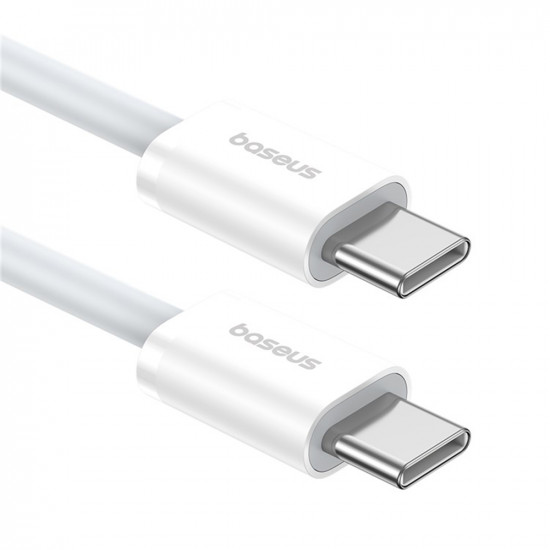 Baseus  Data Cable (P10365200211 01)  Type C to Type C, 30W, 2m  Moon White