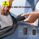 Baseus  Wall Charger (P10111402113 00)  GaN, 2x USB, Type C, Fast Charging, 30W  Cluster Black