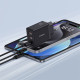 Baseus  Wall Charger (P10111402113 00)  GaN, 2x USB, Type C, Fast Charging, 30W  Cluster Black