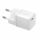 Baseus  Wall Charger Gallium Nitride (P10162504213 00)  GaN5S, Type C, Fast Charge, 30W  White