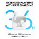 Anker Wireless Earbuds SoundCore K20i (A3994G21) Bluetooth 5.3, Dual Mic, Noise Cancellation, IPX5 White Anker Wireless Earbuds SoundCore K20i (A3994G21) Bluetooth 5.3, Dual Mic, Noise Cancellation, IPX5 White