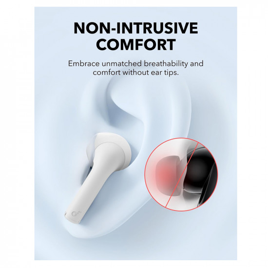 Anker Wireless Earbuds SoundCore K20i (A3994G21) Bluetooth 5.3, Dual Mic, Noise Cancellation, IPX5 White Anker Wireless Earbuds SoundCore K20i (A3994G21) Bluetooth 5.3, Dual Mic, Noise Cancellation, IPX5 White