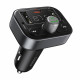 Baseus  FM Modulator and Car Charger S 09 Pro (C10762200113 00)  2x USB, Type C, Bluetooth 5.3, Digital Display  Black