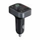 Baseus  FM Modulator and Car Charger S 09 Pro (C10762200113 00)  2x USB, Type C, Bluetooth 5.3, Digital Display  Black