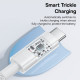 Baseus  Data Cable Gem (P10373000211 00)  Type C to Type C, Super Fast Charging 100W, 1m  Moon White