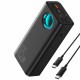 Baseus Power Bank (P10022402113 00) 4x USB, Type C, Lighting, Micro USB, Fast Charge, 65W, 26800mAh, Cable USB C Black Baseus Power Bank (P10022402113 00) 4x USB, Type C, Lighting, Micro USB, Fast Charge, 65W, 26800mAh, Cable USB C Black
