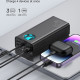 Baseus Power Bank (P10022402113 00) 4x USB, Type C, Lighting, Micro USB, Fast Charge, 65W, 26800mAh, Cable USB C Black Baseus Power Bank (P10022402113 00) 4x USB, Type C, Lighting, Micro USB, Fast Charge, 65W, 26800mAh, Cable USB C Black