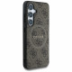 Guess Case Leather 4G Colored Ring Classic Logo MagSafe Samsung Galaxy S25 brown