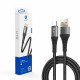Lito  Data Cable (LD08T)  USB A to Type C, Quick Charging, 2.4A, 2m  Black